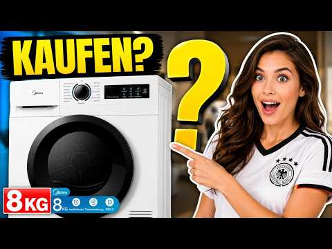 Wärmepumpentrockner 8 kg: Trockner 8 kg Midea MD11EH80BD im Test!