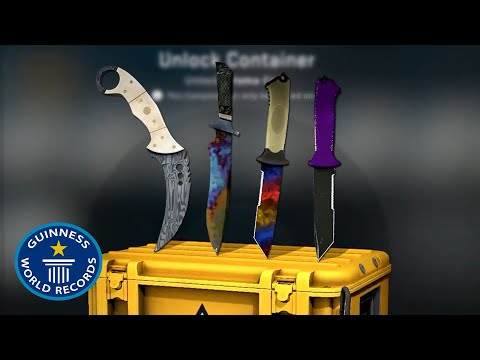 He unboxed 4 KNIVES in 24 HOURS.