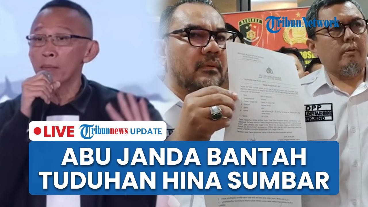LIVE: Abu Janda Bantah Tuduhan Hina Sumbar: Laporan Polisi Niatnya Bungkam Kasus Intoleransi