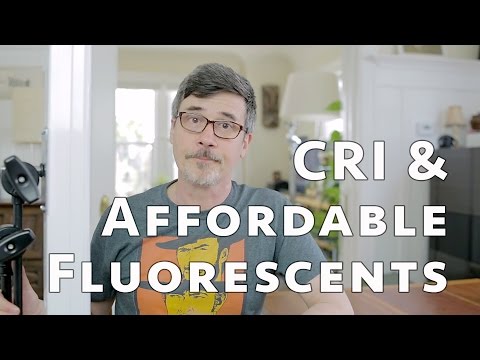 Affordable Fluorescent Lighting and CRI Explained