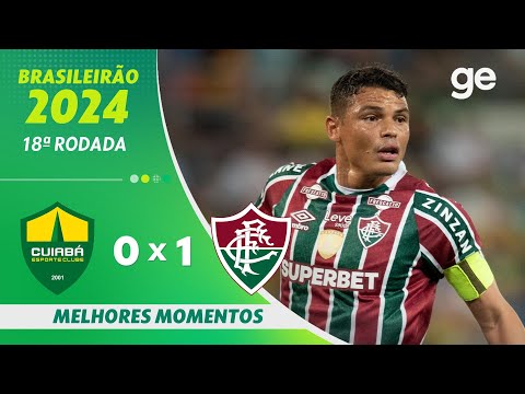 Gols e lances de Cuiabá x Fluminense