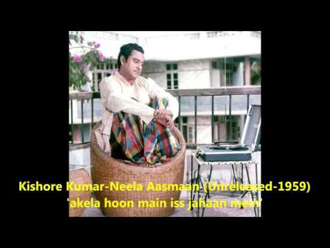 Poster akela hoon main lyrics – kishore kumar