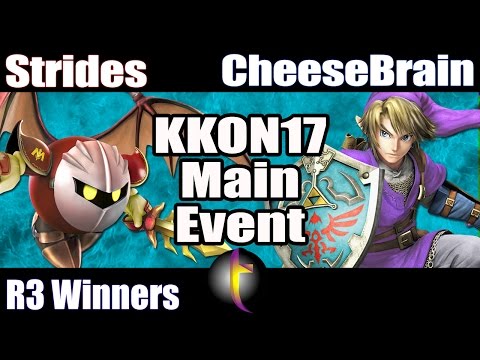 KKON17 Main Event: SSB Wii U - WR3 - Strides vs CheeseBrain