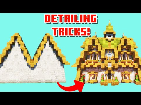 How to Add DETAIL To a Minecraft Build (EASY Tips and Tricks)