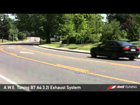 AWE Tuning B7 A4 3.2L V6 Track Edition Exhaust System