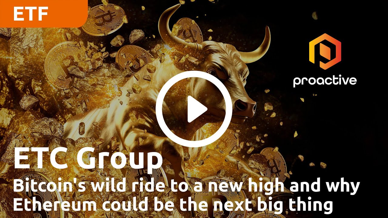 ETC Group CEO on Bitcoin's wild ride to a new high and why Ethereum could be the next big thing