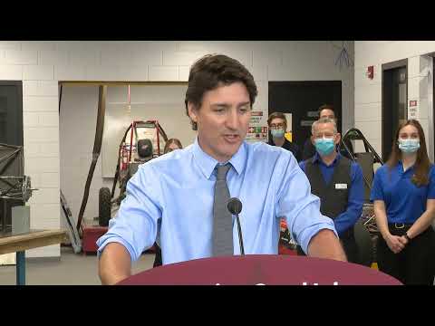 Prime Minister Justin Trudeau is making an announcement | APTN News