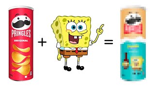 I Combined Popular Snacks with Famous Cartoon