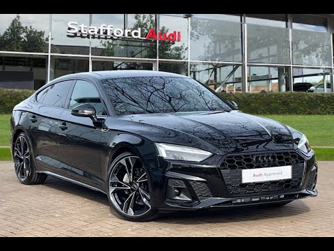 Approved Used Audi A5 2.0 TFSI 40 Black Edition S Tronic Euro 6 (s/s) 2dr at Stafford Audi.