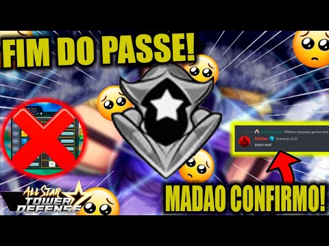 CONFIRMADO O FIM DO STAR PASS NO ALL STAR TOWER DEFENSE