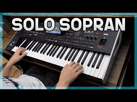 Sopran Harmonika UVOD Solo // Rumba & Improvizacija - KORG Pa4x!