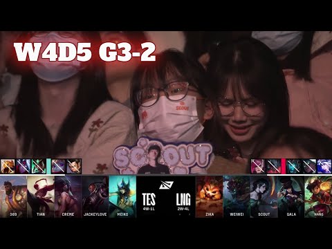 LNG vs TES - Game 2 | Week 4 Day 5 LPL Spring 2024 | LNG Gaming vs Top Esports G2