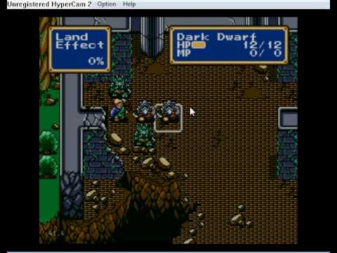 Shining Force Max solo - 3 Leveling up a bit.