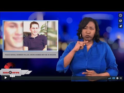 Sign1News 3.21.18 - News for the deaf community powered by CNN in American Sign Language (ASL).