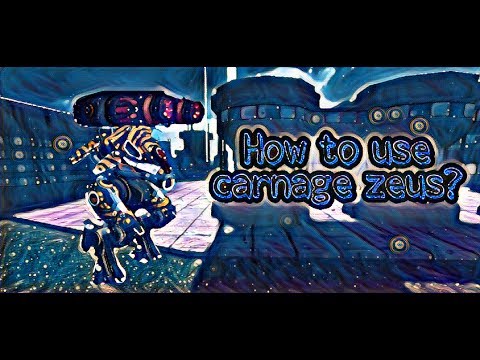 HOW TO USE CARNAGE ZEUS? - War robots tricks and strategy tips