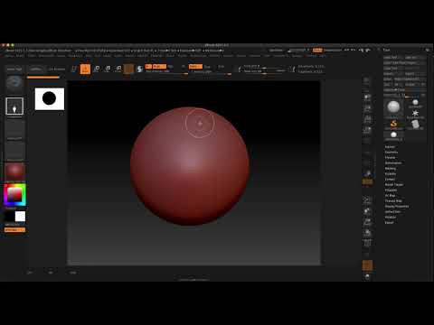Exercise 1.1 - Intro to ZBrush Interface