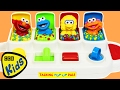 Sesame Street Talking Pop Up Pals Vintage Elmo Cookie Monster Learn Colors Counting CCB
