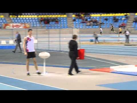 Bk 2014 cadetten indoor 400m Nadir Alallaoui