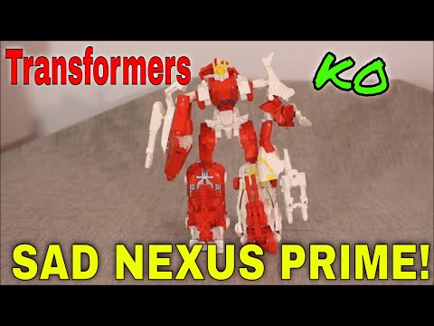 KO Transformers "Sad Nexus Prime"- GotBot True Review NUMBER 659
