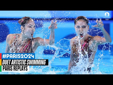Women's Duet Free Routine Final | Artistic Swimming 🤸💦  FULL REPLAY | Paris Replays