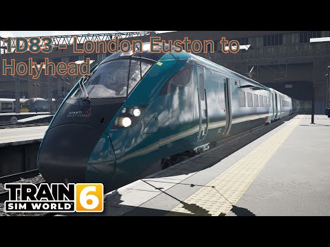 1D83 - London Euston to Holyhead - West Coast Main Line South - Class 805 - Train Sim World 6