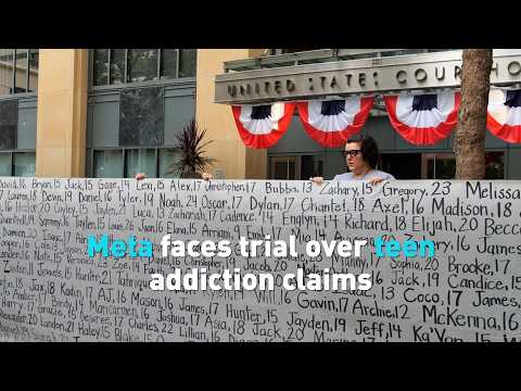 Meta faces trial over teen addiction claims