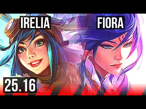 IRELIA vs FIORA (TOP) | KR Master | 25.16