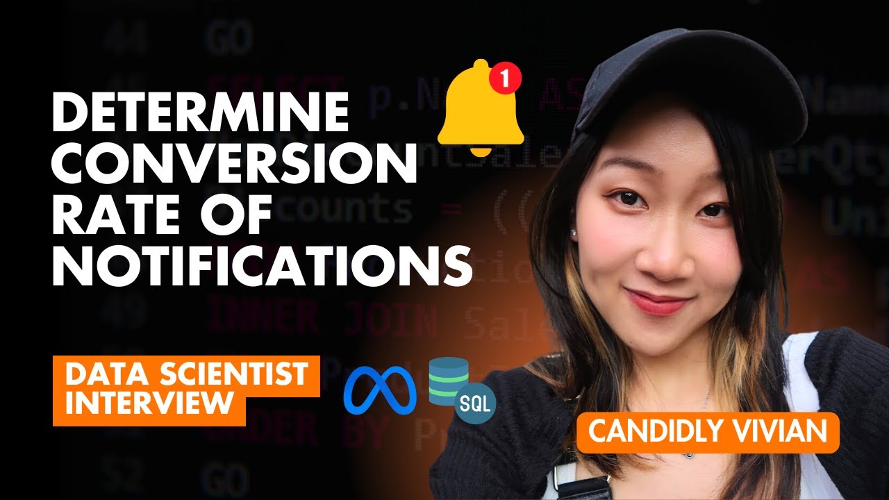 Meta SQL Data Scientist Interview: Calculate Notification Conversion Rates