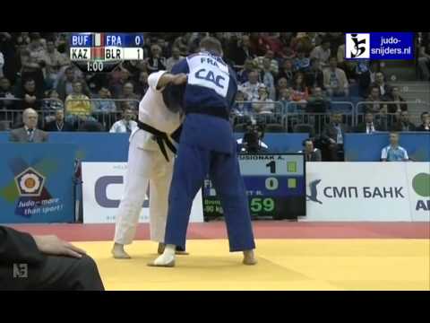 Andrei Kazusionak (BLR) - Romain Buffet (FRA) [-90kg] bronze b