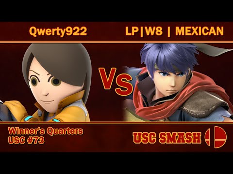 Qwerty922 (Mii Gunner) vs MEXICAN (Ike) - USC Biweeklies #73 Winners Quarter Finals