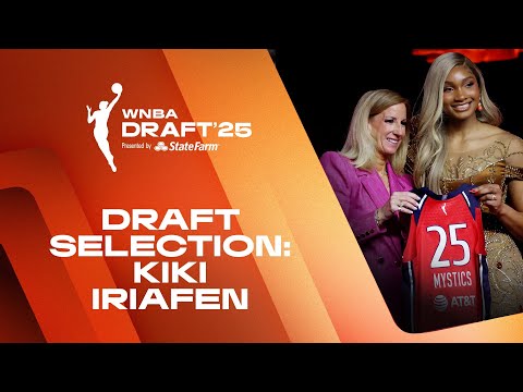 Taylor Rooks Interviews 2025 No.4 Draft Pick Kiki Iriafen