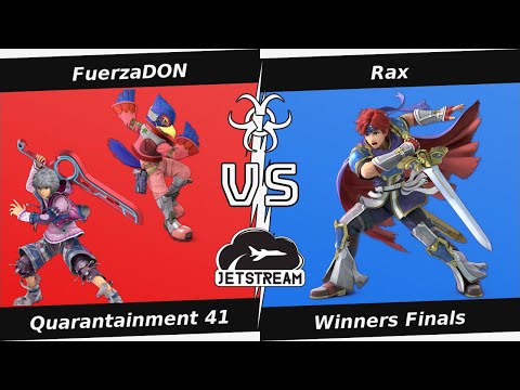 Quarantainment 41 Winners Finals - FuerzaDON (Shulk, Falco) Vs. Rax (Roy) Smash Ultimate - SSBU