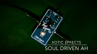 Video thumbnail for Xotic Effects Soul Driven AH  | Sound Check【魔法の箱研究所】 by 魔法の箱研究所 - Stompbox Review Channel -