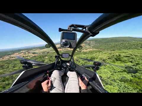Flying Over Beautiful Tuscany in the Jetson ONE