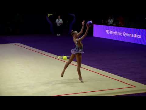 USOVA Natalya (UZB) - 2023 Rhythmic Junior Worlds Qualifications BA Individual