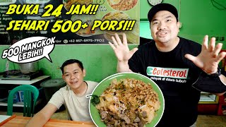 Download lagu JUALAN BUBUR SAMPE 24 JAM, 500 PORSI LUDES DALAM SEHARI!! mp3