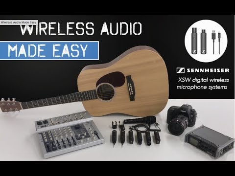 How to setup Sennheiser XSW Wireless Microphone System