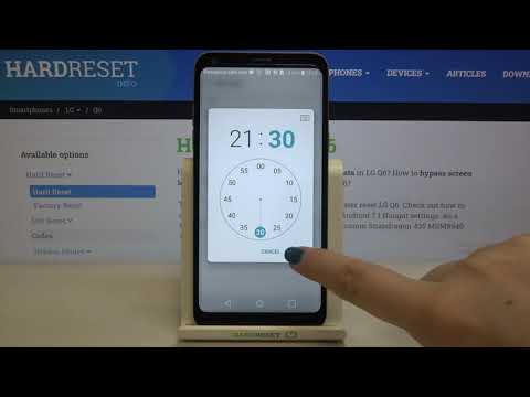How to Set Date & Time in LG Q6 – Date & Time Settings