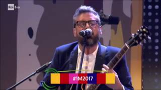 Brunori SAS @ 1M2017 (La verità, L&#39;uomo nero, Sabato Bestiale, Lamezia Milano)