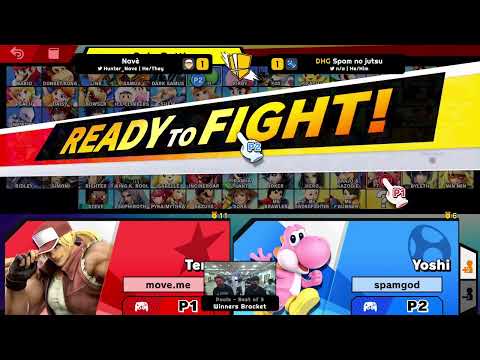 Navè (Terry) vs DHG | Spam no jutsu (Mii Gunner/Yoshi) - Smash Knights Spring '22 #8 W Top 16 Qlf.