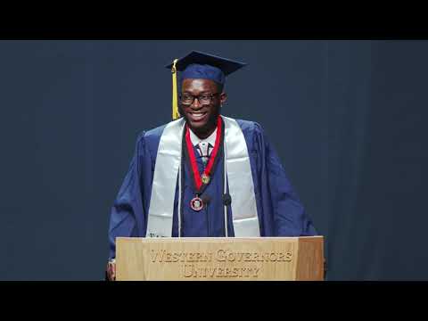 WGU 2023 New Orleans Bachelor's Commencement - Graduate Speaker Damir-Abdualla Harrod-DAR'ROH