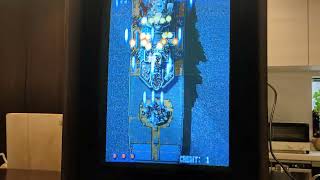 Video System Sonic Wings 1992 Arcade: Actual Hardware Gameplay
