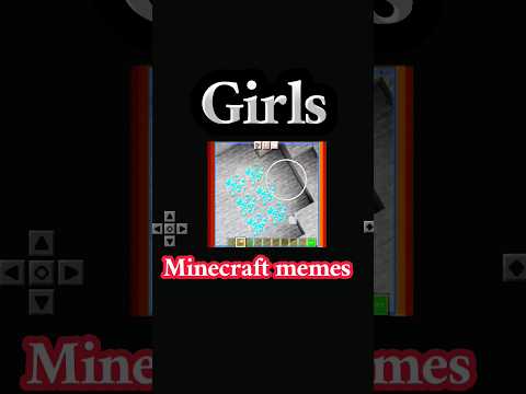 Deeke Gamer - Girls 🆚 boys Minecraft 🤣😨 #girls #vs #boys #minecraft #shorts