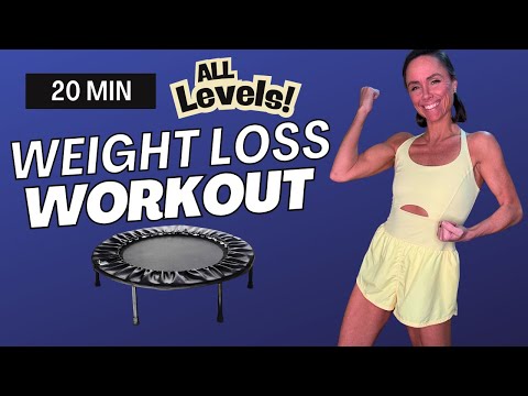 20-Minute Rebounder Weight Loss Workout | Strength & Cardio for All Fitness Levels | I Jump Instead