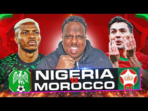 NIGERIA VS MOROCCO LIVE AFCON SEMI FINAL WATCH ALONG
