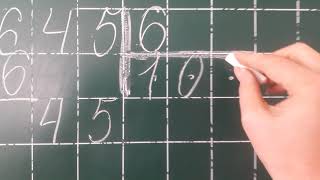 Împărțirea unui număr de trei cifre la un număr de o cifră, când zecile deîmpărțitului nu se împart exact