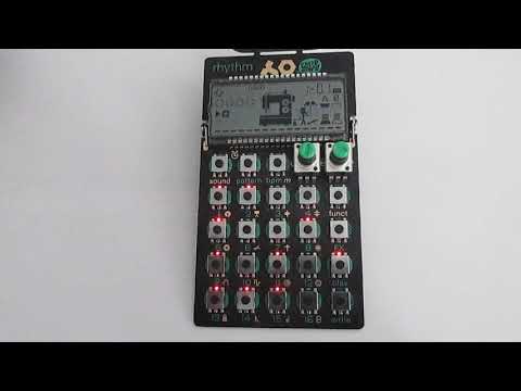 a wee rythmn going on the po 12