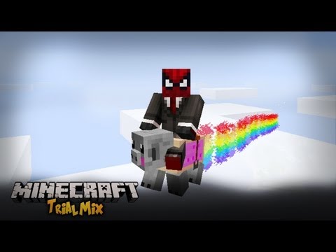 Minecraft Mody - LATAJĄCE ŚWINIE, NYAN CAT! - Trail Mix (ŚWINKA TERRORYSTKA) MinecraftBlow / Blow