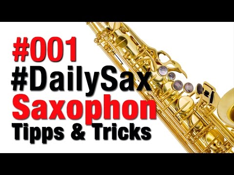 #DailySax 001 – schnelle Finger – D Minor Saxophon lernen