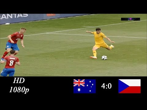 Australia vs Czech Republic 4 - 0 | All Goals & Highlights (01/06/2018)